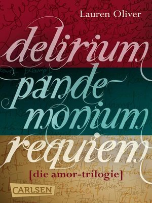 cover image of Delirium – Pandemonium – Requiem